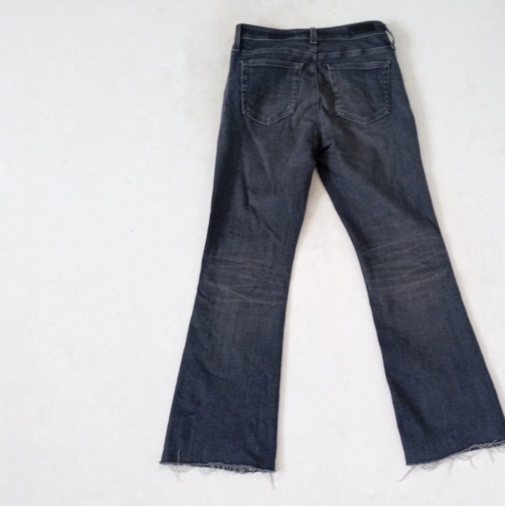 AG Adriano Goldschmied charcoal gray Farrah high-rise boot crop jeans - Picture 10 of 13